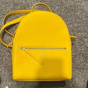 Tory Burch Yellow Backpack